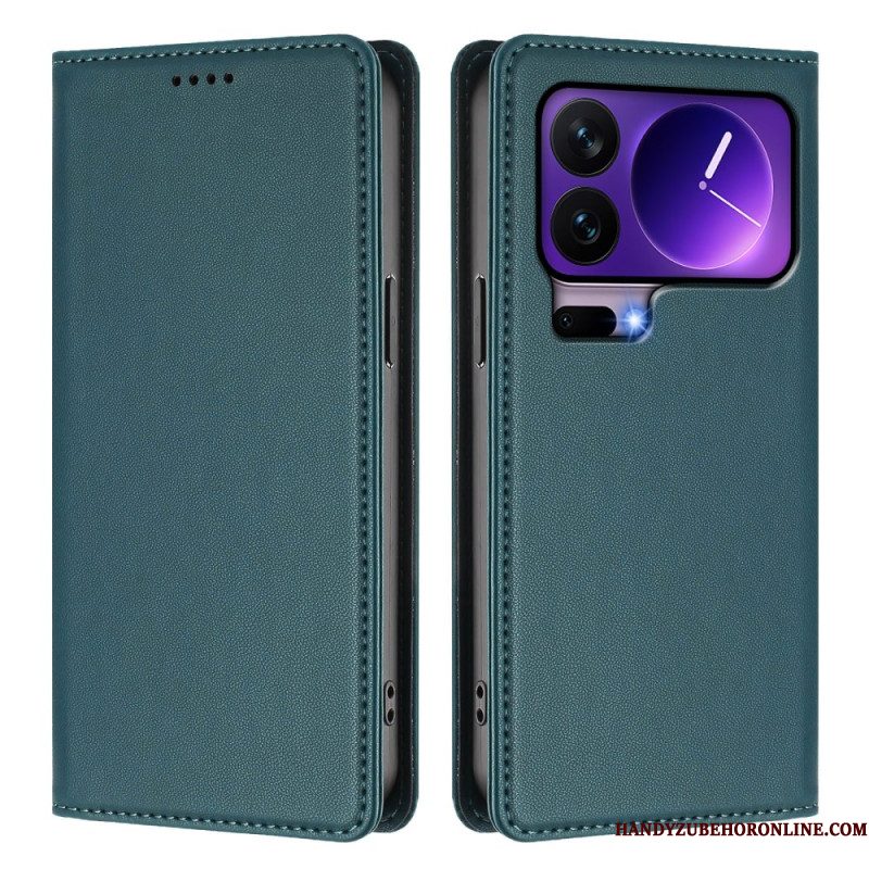 Folio-hoesje Xiaomi 17 Pro Magnetische Sluiting En Rfid-bescherming