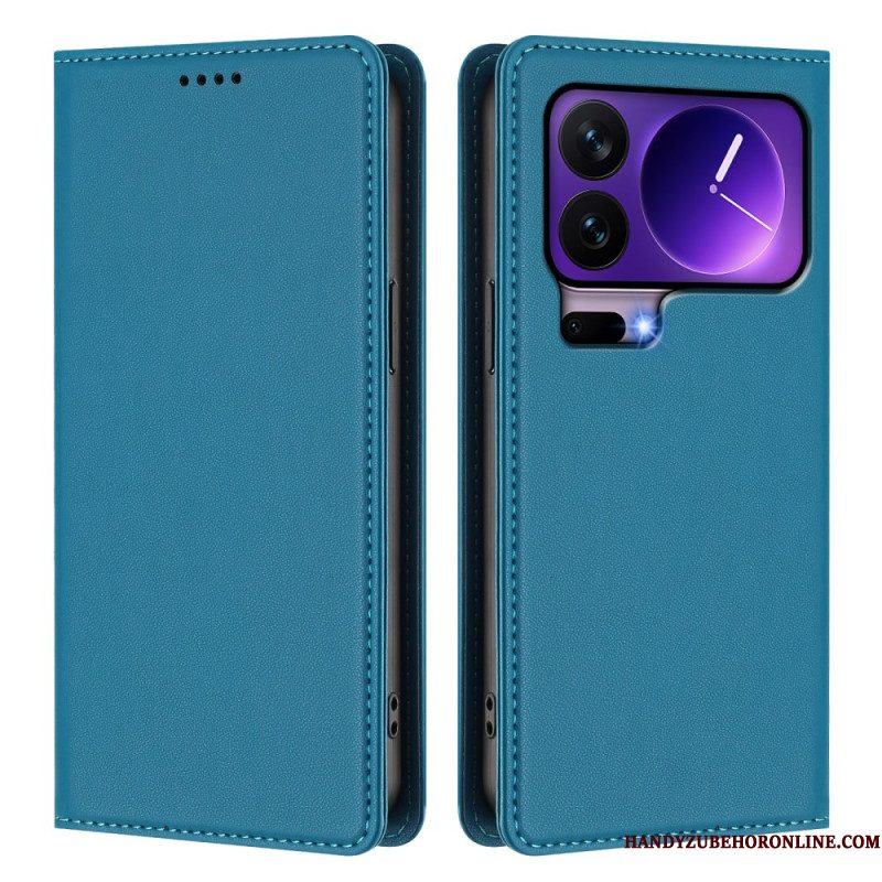 Folio-hoesje Xiaomi 17 Pro Magnetische Sluiting En Rfid-bescherming