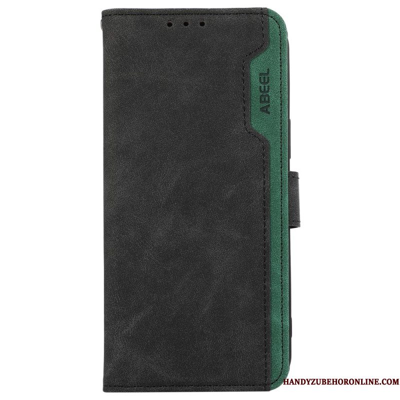 Folio-hoesje Xiaomi 17 Pro Max Telefoonhoesje Abeel Tweekleurig