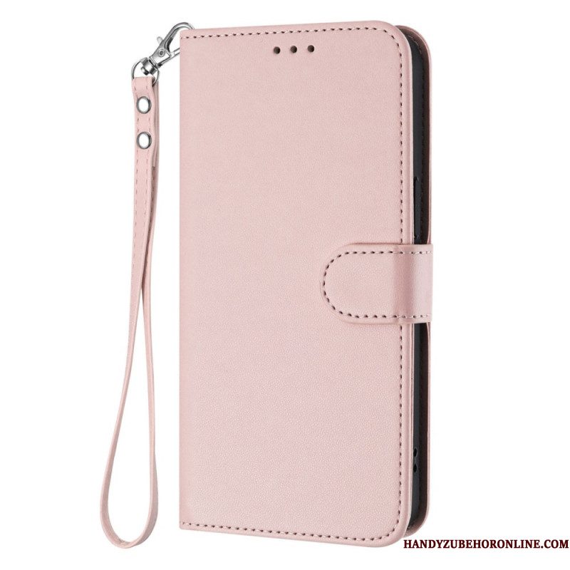 Folio-hoesje Xiaomi 17 Pro Max Telefoonhoesje Effen Lederlook