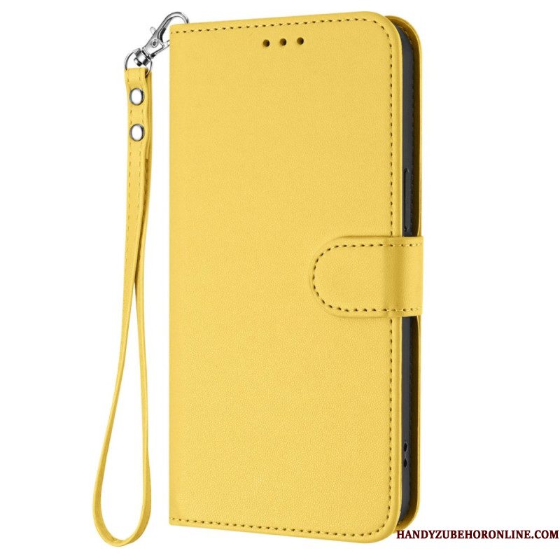 Folio-hoesje Xiaomi 17 Pro Max Telefoonhoesje Effen Lederlook