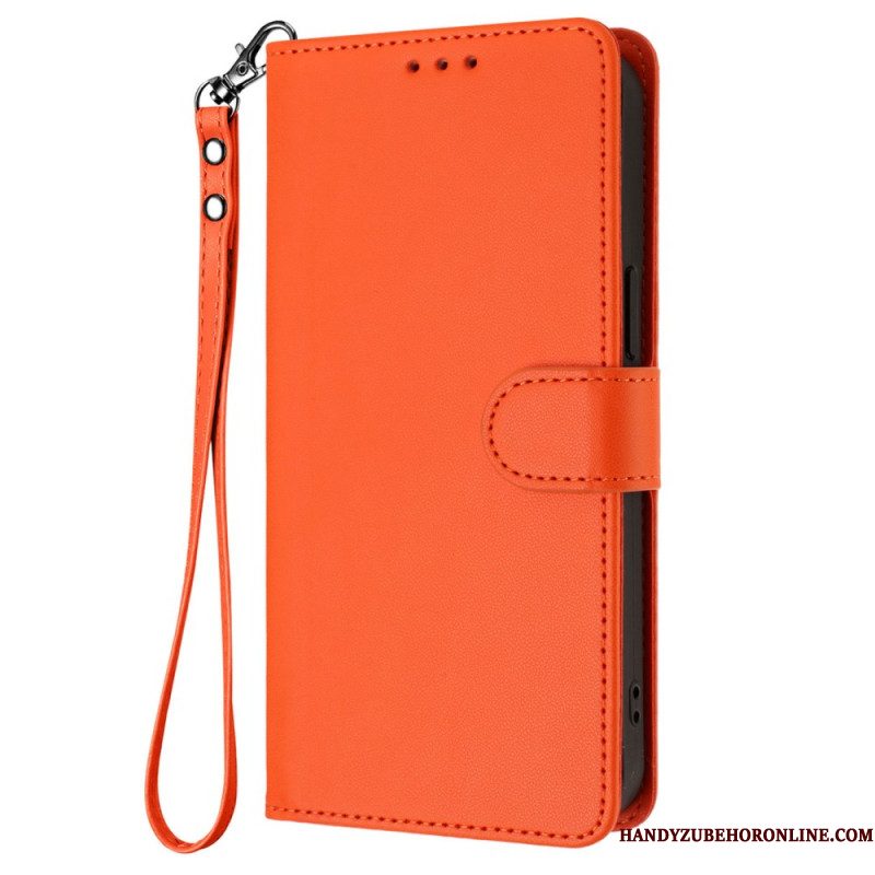 Folio-hoesje Xiaomi 17 Pro Max Telefoonhoesje Effen Lederlook
