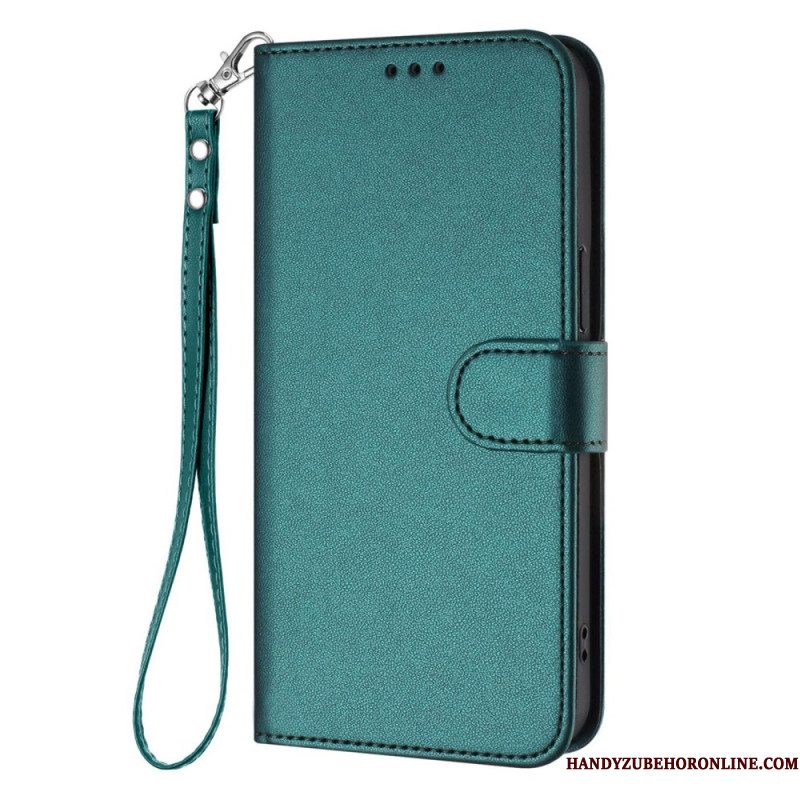 Folio-hoesje Xiaomi 17 Pro Max Telefoonhoesje Effen Lederlook