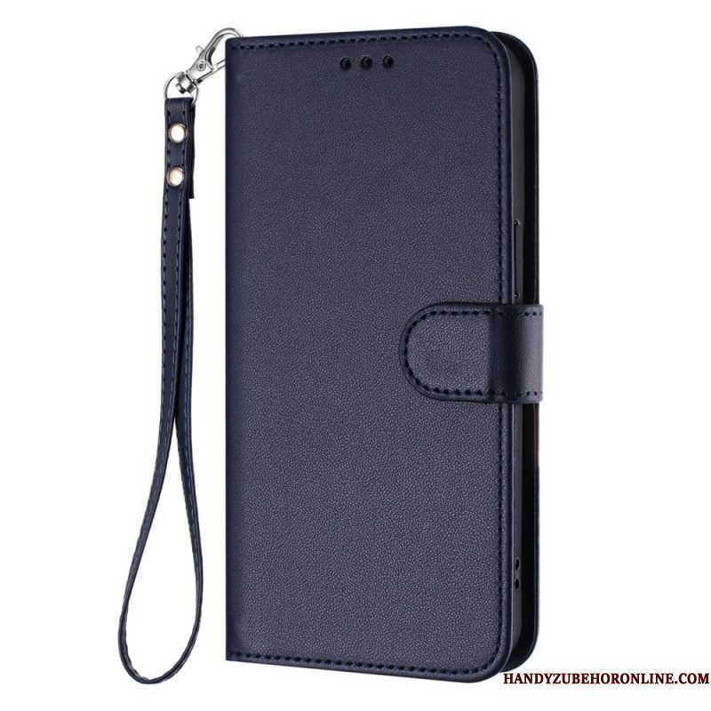 Folio-hoesje Xiaomi 17 Pro Max Telefoonhoesje Effen Lederlook