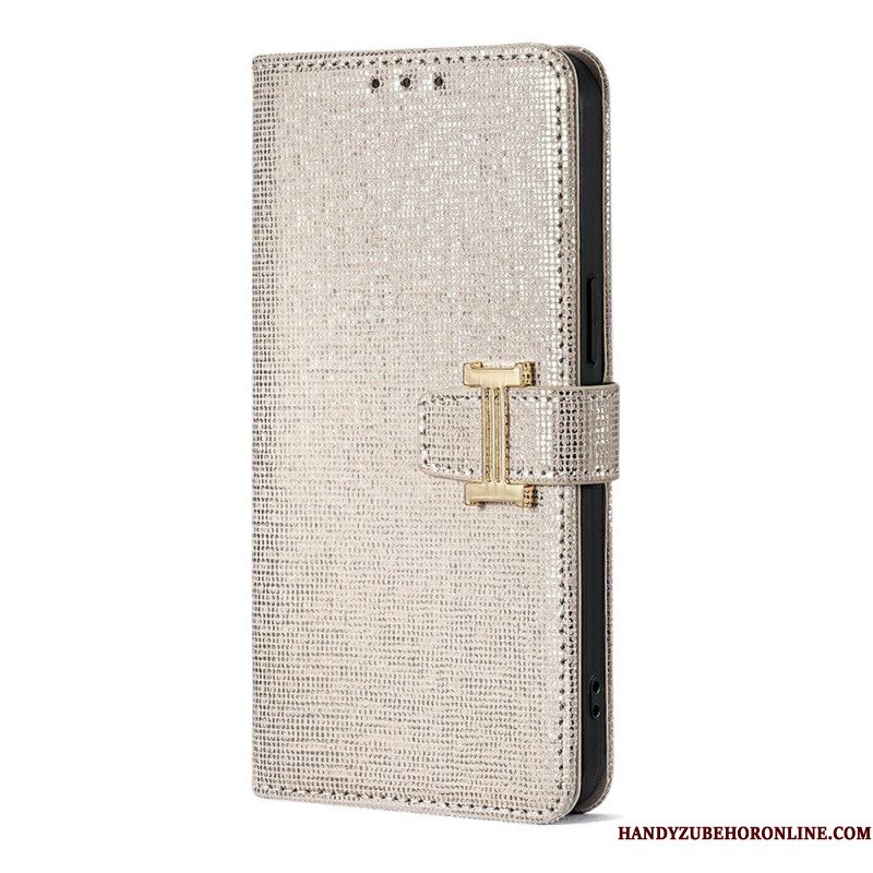 Folio-hoesje Xiaomi 17 Pro Max Telefoonhoesje Metalen Gesp