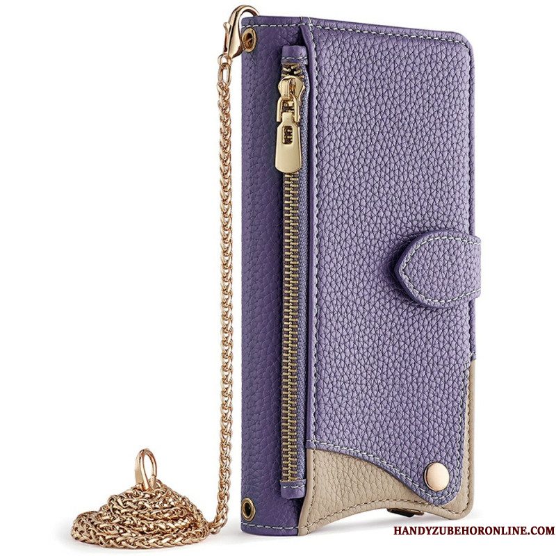 Folio-hoesje Xiaomi 17 Pro Telefoonhoesje Portemonnee Met Ketting