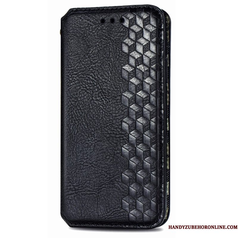 Folio-hoesje Xiaomi 17 Pro Telefoonhoesje Vintage Diamantpatroon