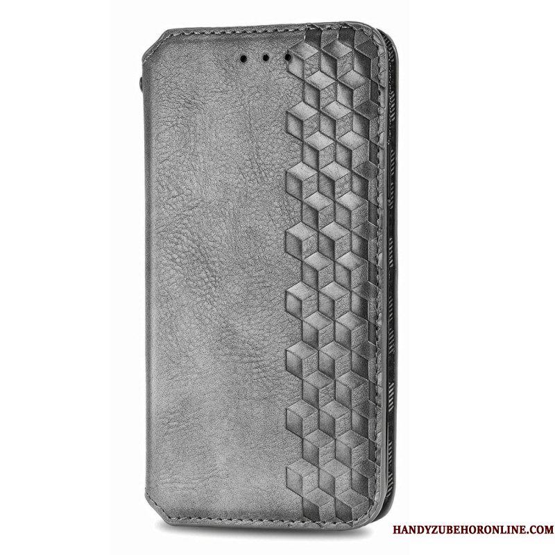 Folio-hoesje Xiaomi 17 Pro Telefoonhoesje Vintage Diamantpatroon