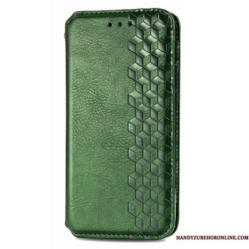 Folio-hoesje Xiaomi 17 Pro Telefoonhoesje Vintage Diamantpatroon