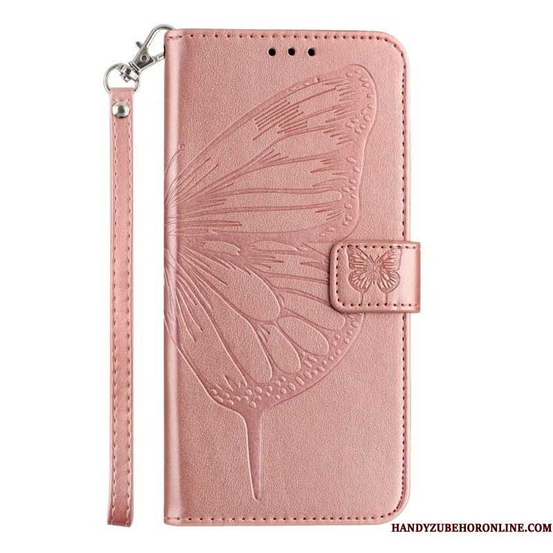 Folio-hoesje Xiaomi 17 Pro Telefoonhoesje Vlinderbandje