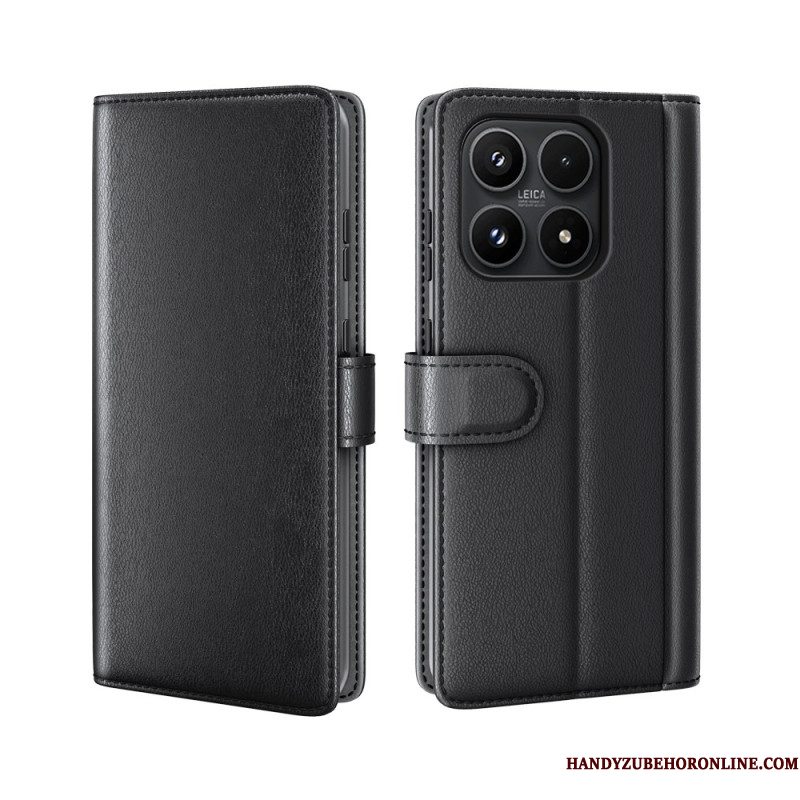 Folio-hoesje Xiaomi 17 Telefoonhoesje Echt Leer