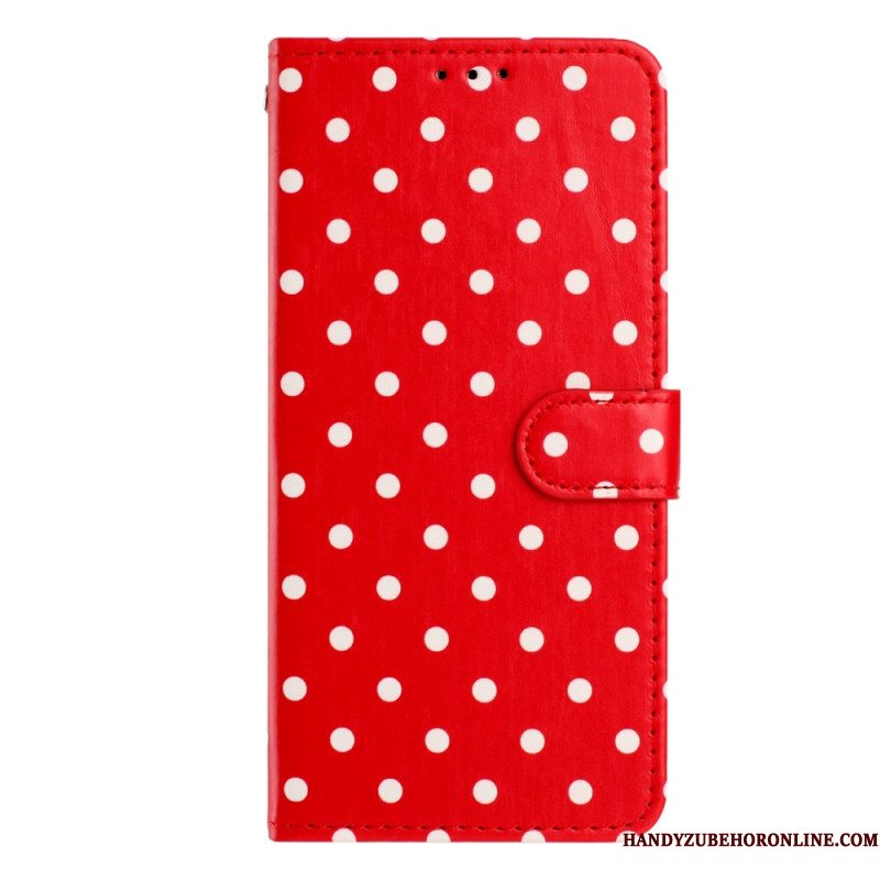 Folio-hoesje Xiaomi 17 Telefoonhoesje Polka Dots