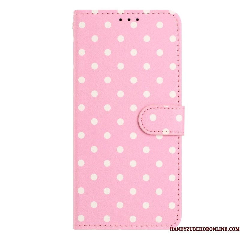 Folio-hoesje Xiaomi 17 Telefoonhoesje Polka Dots