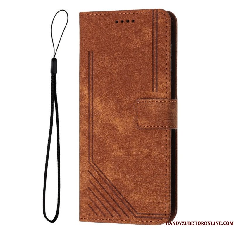 Folio-hoesje Xiaomi 17 Telefoonhoesje Retro Design
