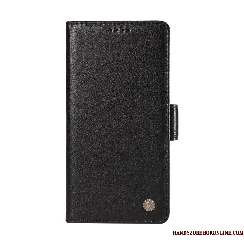 Folio-hoesje Xiaomi Redmi Note 14 4g Lychee Textuur Ykatu