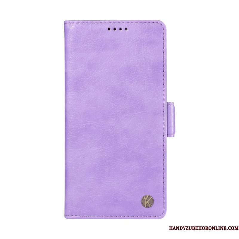 Folio-hoesje Xiaomi Redmi Note 14 4g Lychee Textuur Ykatu