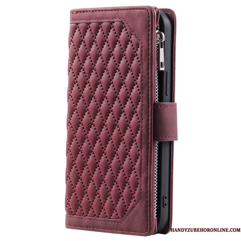 Folio-hoesje Xiaomi Redmi Note 14 4g Telefoonhoesje Gewatteerde Portemonnee