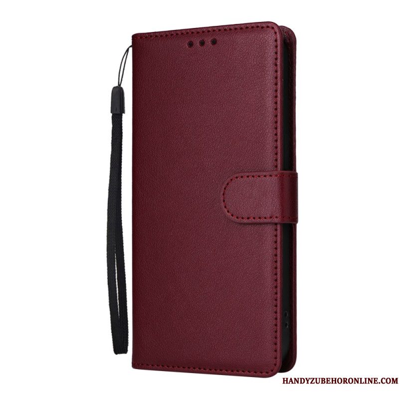 Folio-hoesje Xiaomi Redmi Note 14 4g Telefoonhoesje Kunstleer