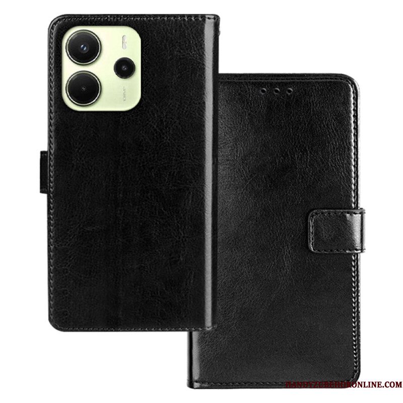 Folio-hoesje Xiaomi Redmi Note 14 4g Telefoonhoesje Kunstleer Idewei