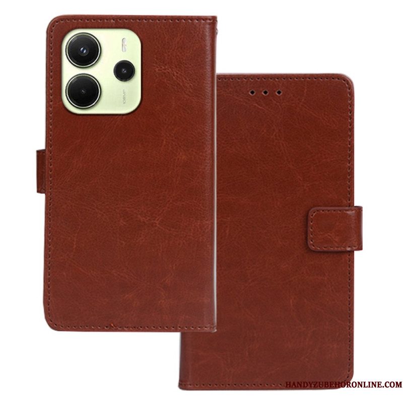 Folio-hoesje Xiaomi Redmi Note 14 4g Telefoonhoesje Kunstleer Idewei