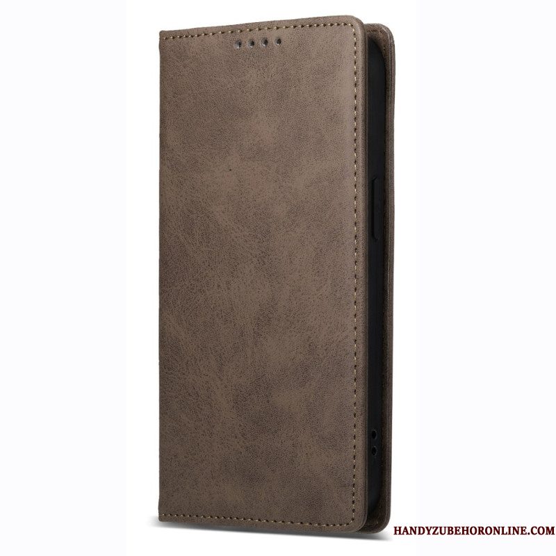 Folio-hoesje Xiaomi Redmi Note 14 4g Vintage Rfid-blokkering