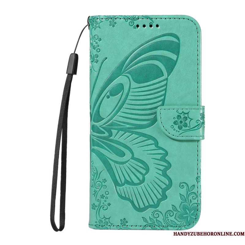 Folio-hoesje Xiaomi Redmi Note 14 4g Vlinderprint