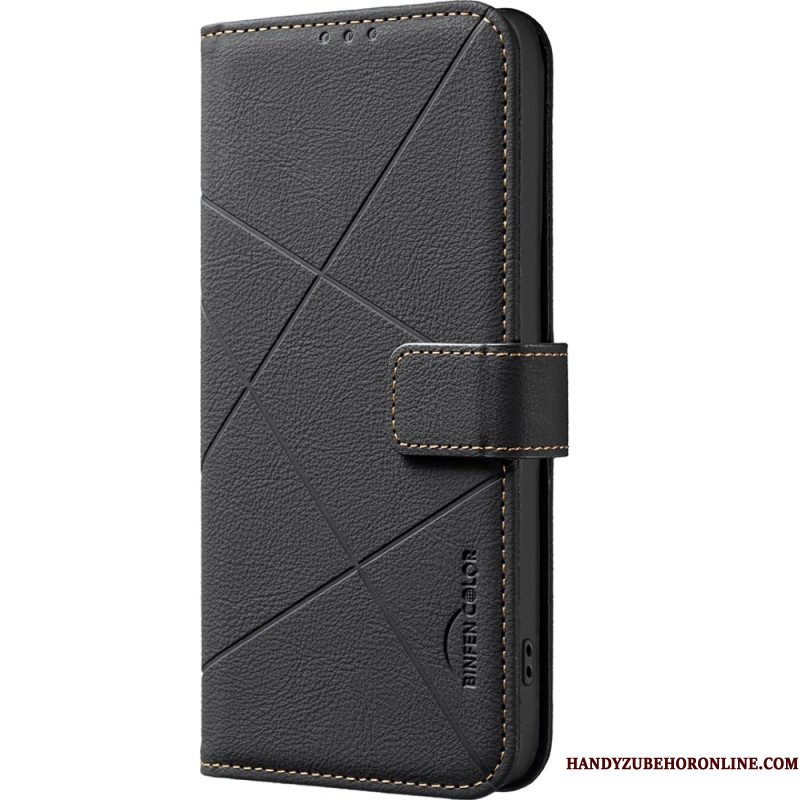 Folio-hoesje Xiaomi Redmi Note 14 5g Binfen Color Lijnen