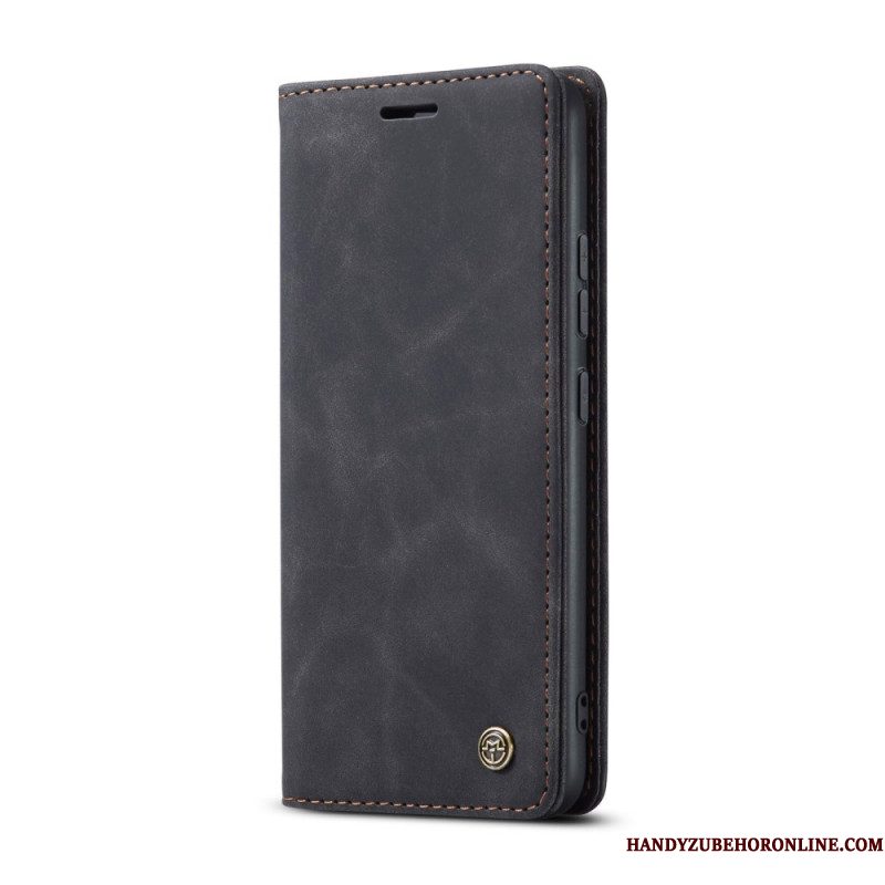 Folio-hoesje Xiaomi Redmi Note 14 5g Caseme Lederlook Bescherming Hoesje