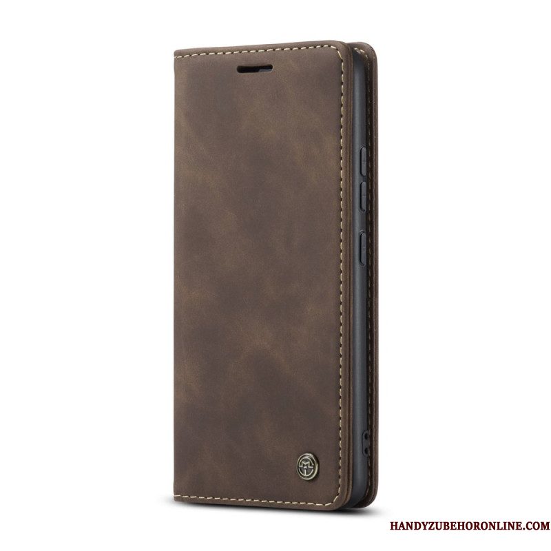 Folio-hoesje Xiaomi Redmi Note 14 5g Caseme Lederlook Bescherming Hoesje