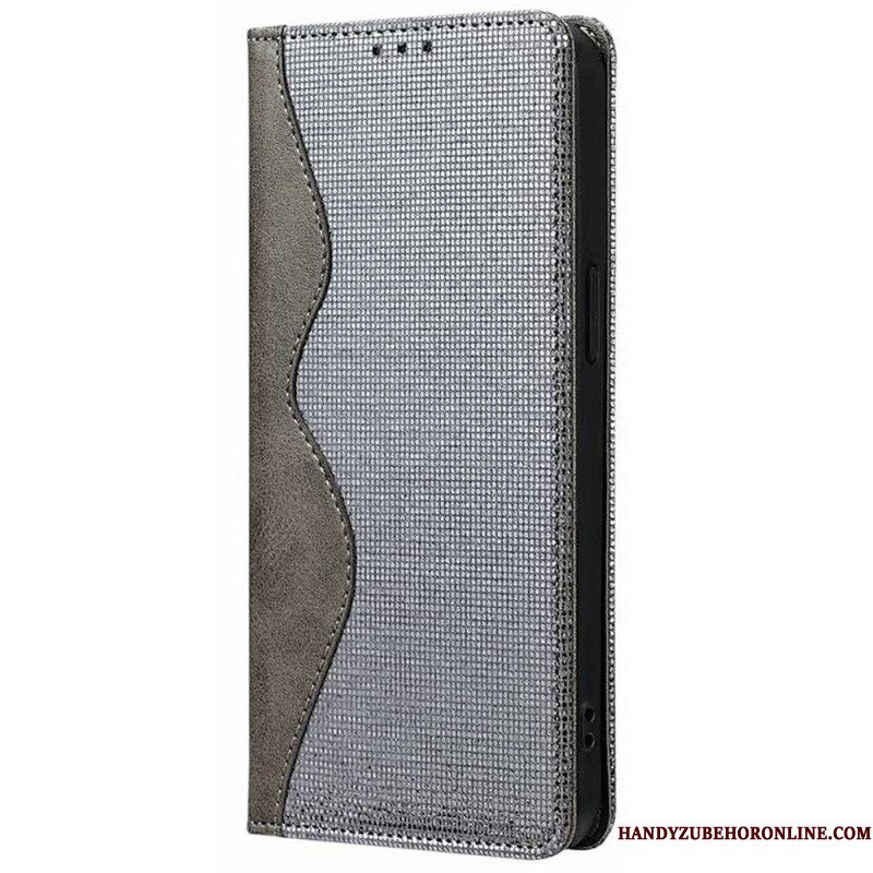 Folio-hoesje Xiaomi Redmi Note 14 5g Golvend Ontwerp Met Rfid-bescherming