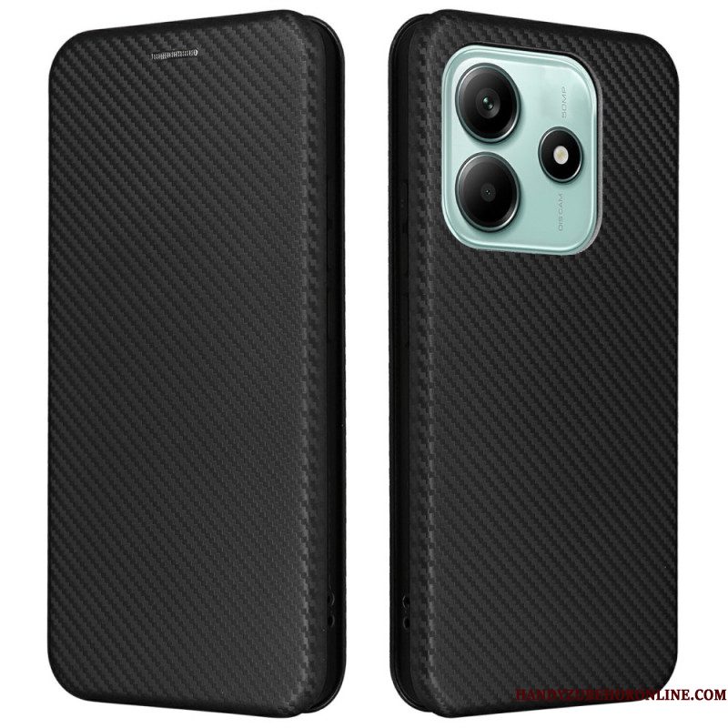Folio-hoesje Xiaomi Redmi Note 14 5g Koolstofvezel