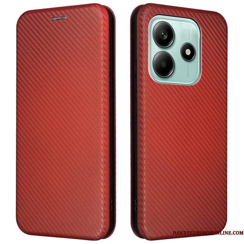 Folio-hoesje Xiaomi Redmi Note 14 5g Koolstofvezel