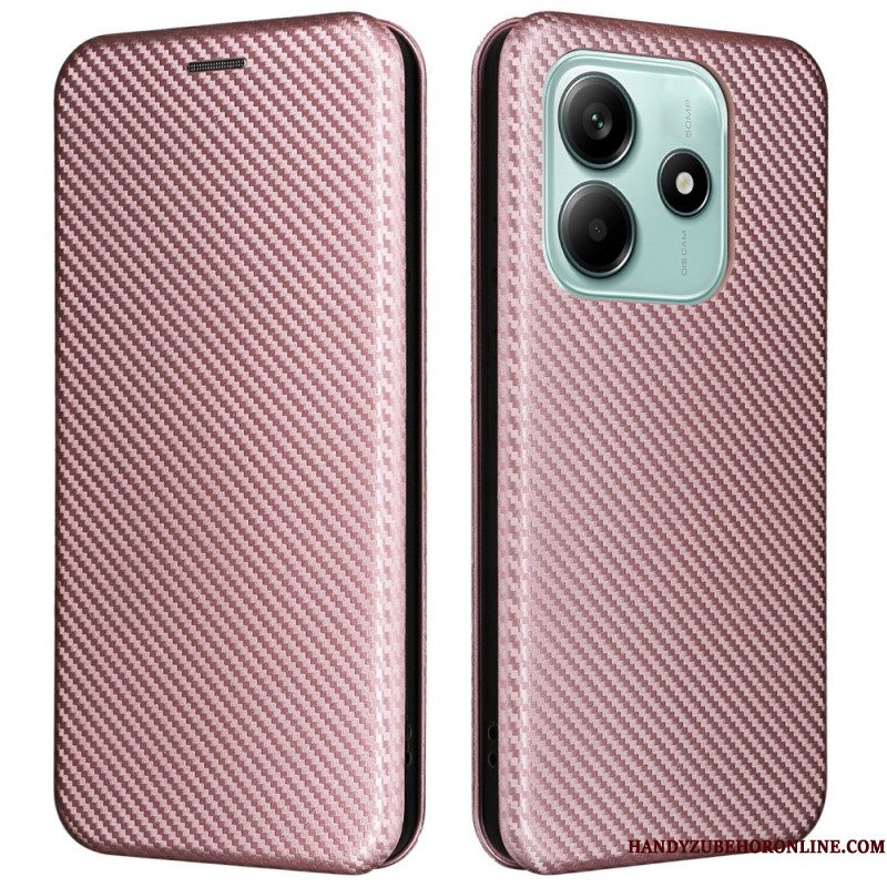 Folio-hoesje Xiaomi Redmi Note 14 5g Koolstofvezel