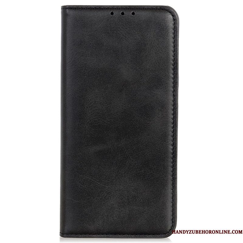 Folio-hoesje Xiaomi Redmi Note 14 5g Leer Met Structuur