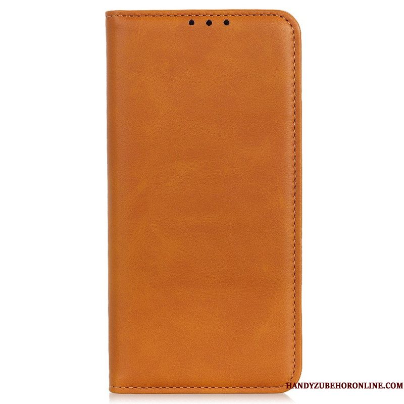 Folio-hoesje Xiaomi Redmi Note 14 5g Leer Met Structuur