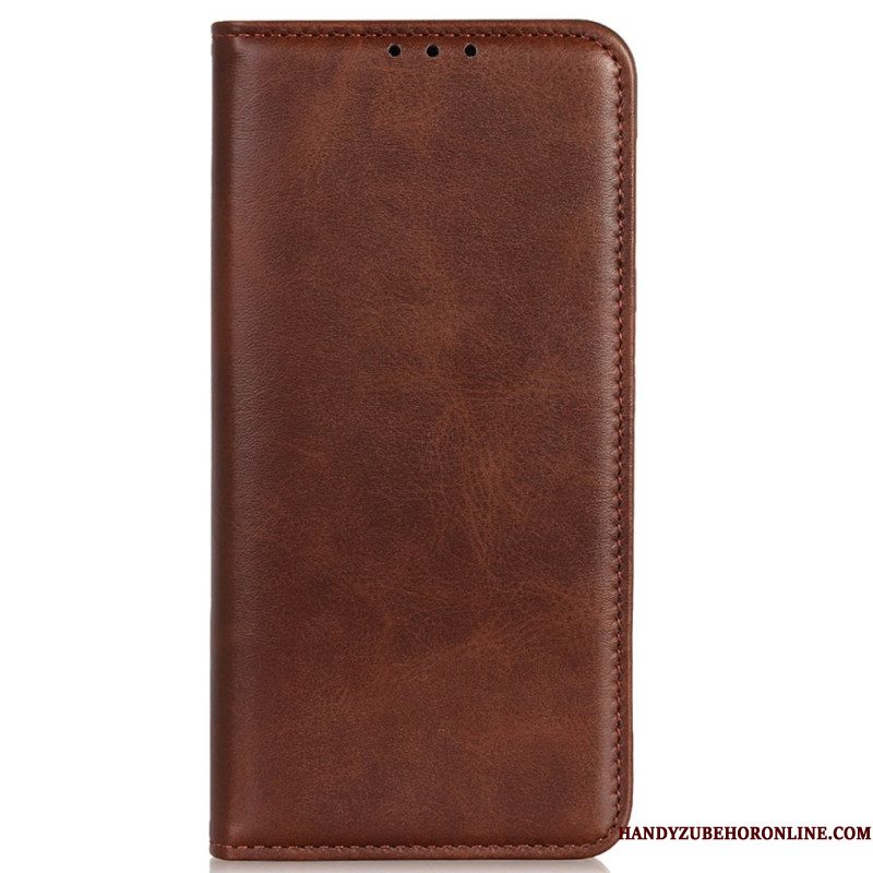 Folio-hoesje Xiaomi Redmi Note 14 5g Leer Met Structuur