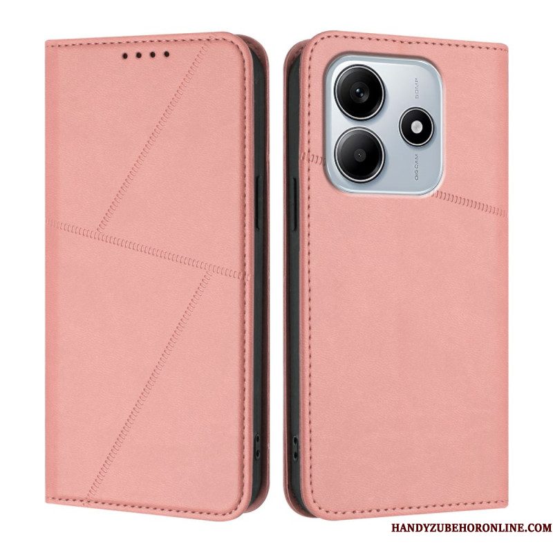 Folio-hoesje Xiaomi Redmi Note 14 5g Lijnen