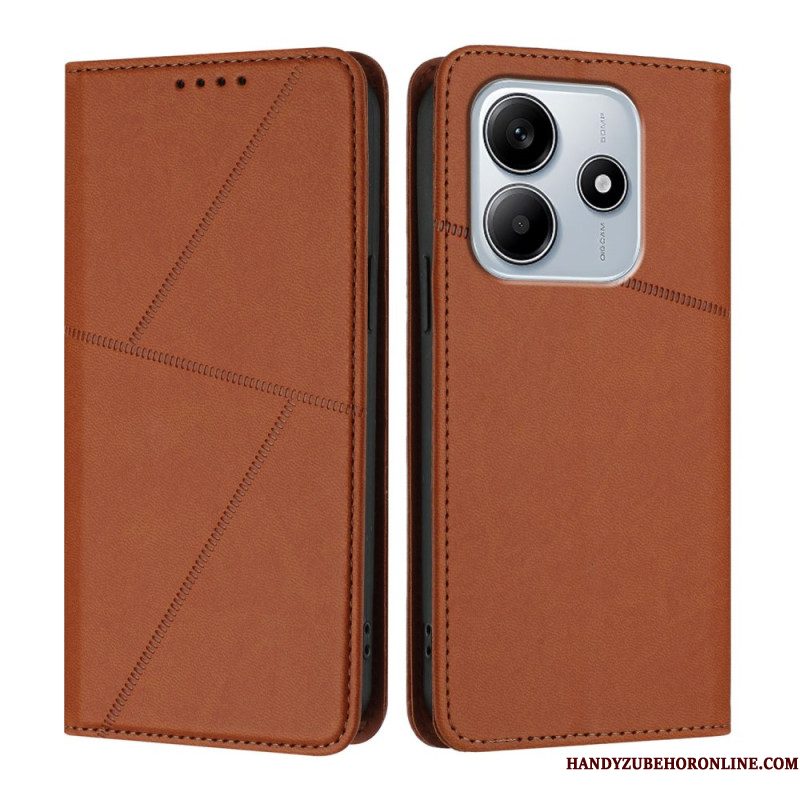 Folio-hoesje Xiaomi Redmi Note 14 5g Lijnen