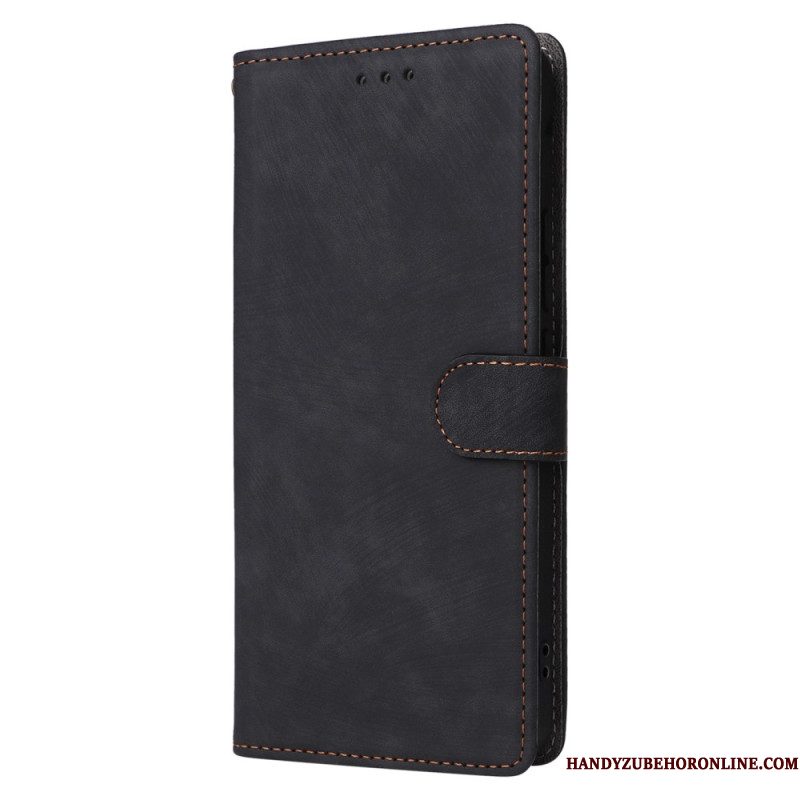 Folio-hoesje Xiaomi Redmi Note 14 5g Suède-effect Rfid-bescherming