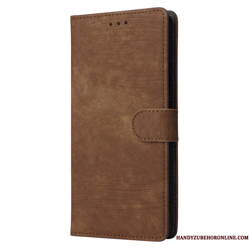 Folio-hoesje Xiaomi Redmi Note 14 5g Suède-effect Rfid-bescherming