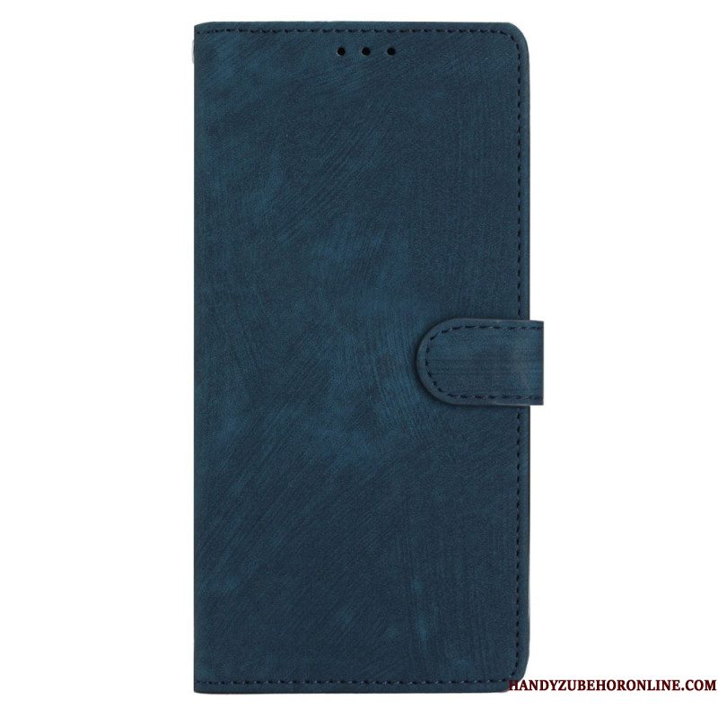 Folio-hoesje Xiaomi Redmi Note 14 5g Suède-look Met Bandje