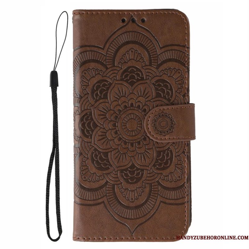 Folio-hoesje Xiaomi Redmi Note 14 5g Telefoonhoesje Mandala Design