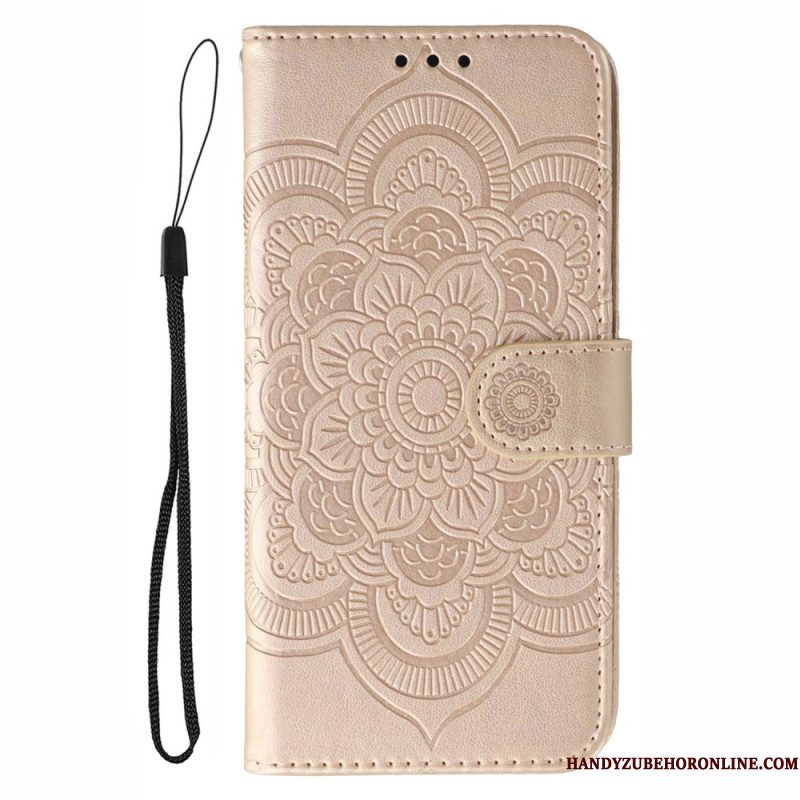 Folio-hoesje Xiaomi Redmi Note 14 5g Telefoonhoesje Mandala Design