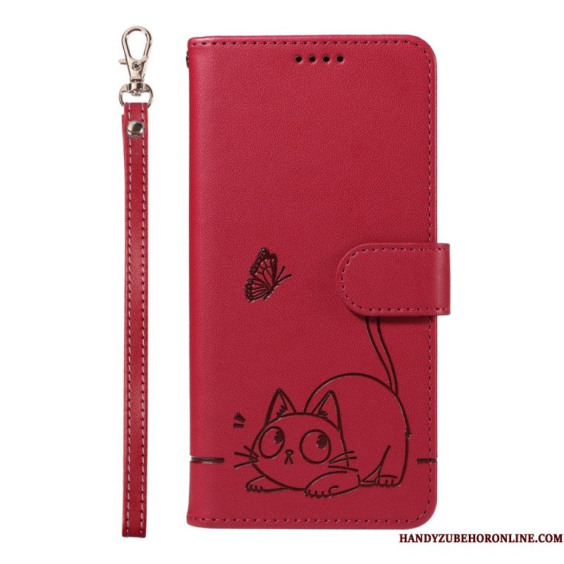Folio-hoesje Xiaomi Redmi Note 14 5g Telefoonhoesje Mijn Kat