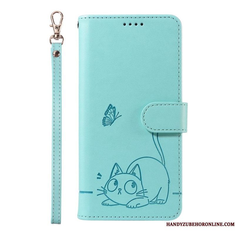 Folio-hoesje Xiaomi Redmi Note 14 5g Telefoonhoesje Mijn Kat