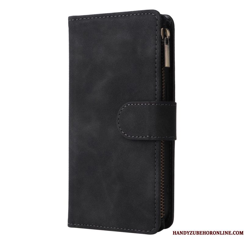 Folio-hoesje Xiaomi Redmi Note 14 5g Telefoonhoesje Portemonnee Met Volledige Lederlook