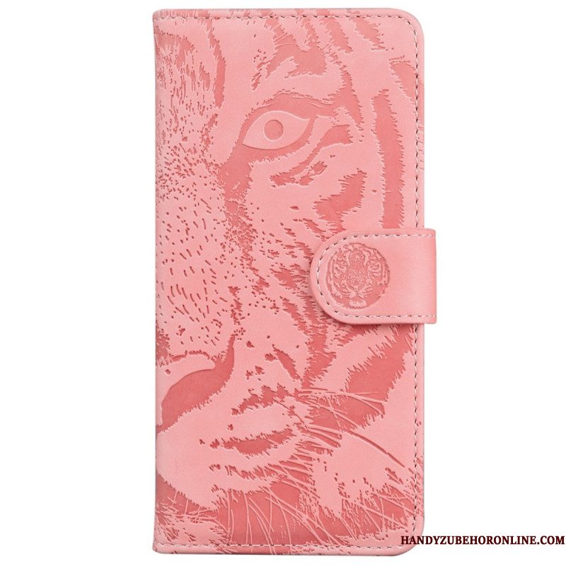 Folio-hoesje Xiaomi Redmi Note 14 5g Telefoonhoesje Tijgerprint