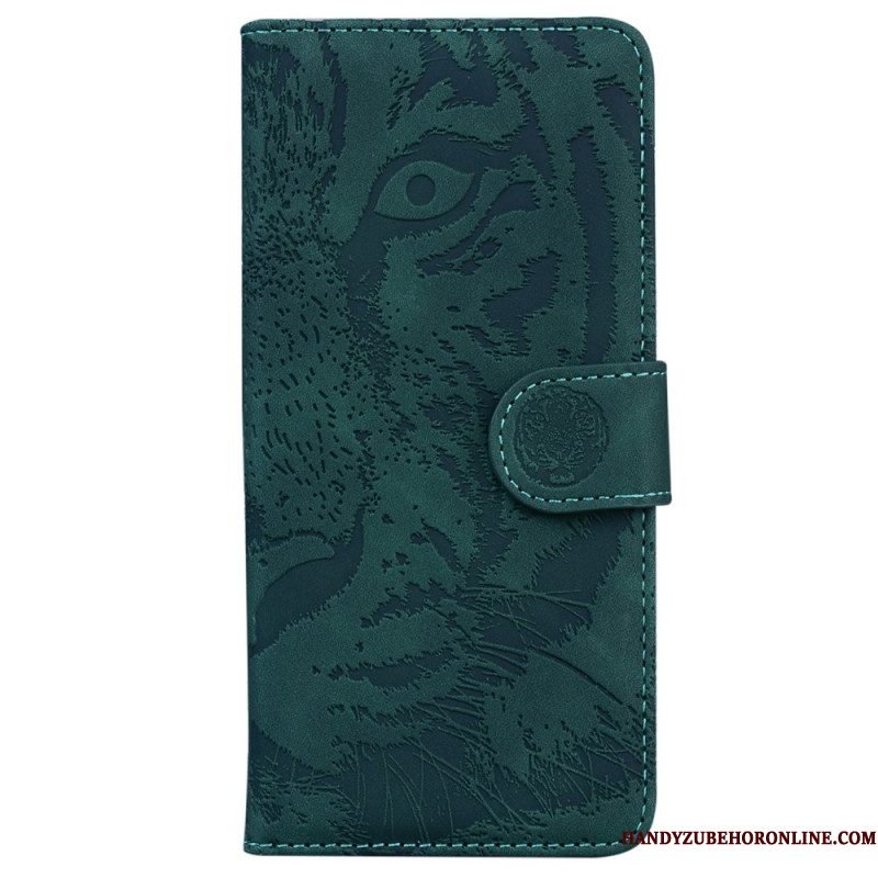 Folio-hoesje Xiaomi Redmi Note 14 5g Telefoonhoesje Tijgerprint