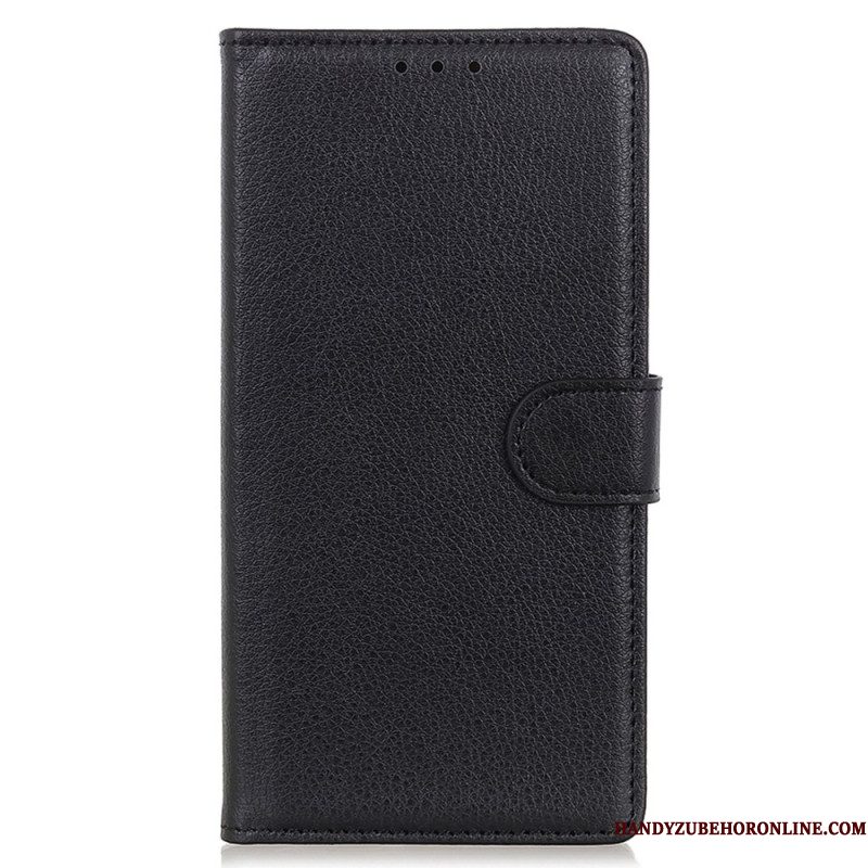 Folio-hoesje Xiaomi Redmi Note 14 5g Telefoonhoesje Traditioneel Lychee Kunstleer