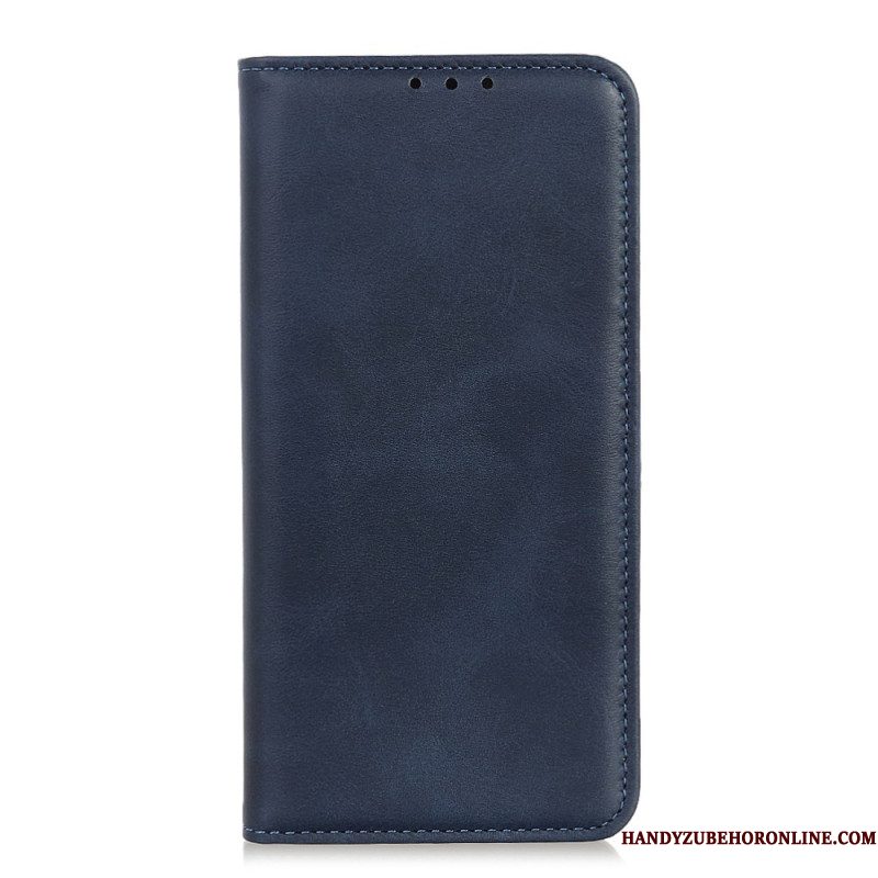 Folio-hoesje Xiaomi Redmi Note 14 Pro 4g Klassieke Leren Splitsluiting